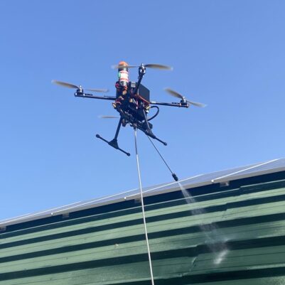 NL ARES Bekijk hier onze drones ontmossen,reinigen,insectenbestrijding 'ARES en ATLAS'